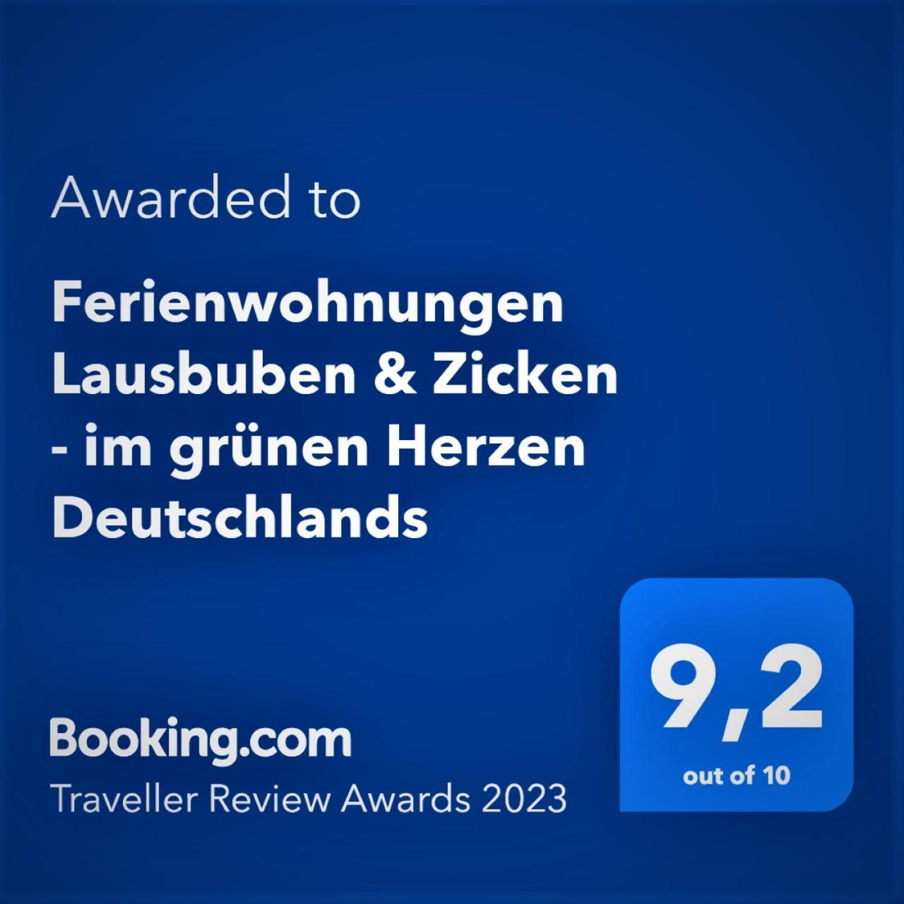 Ferienwohnungen Lausbuben & Zicken - Im Gruenen Herzen Deutschlands Herleshausen Εξωτερικό φωτογραφία